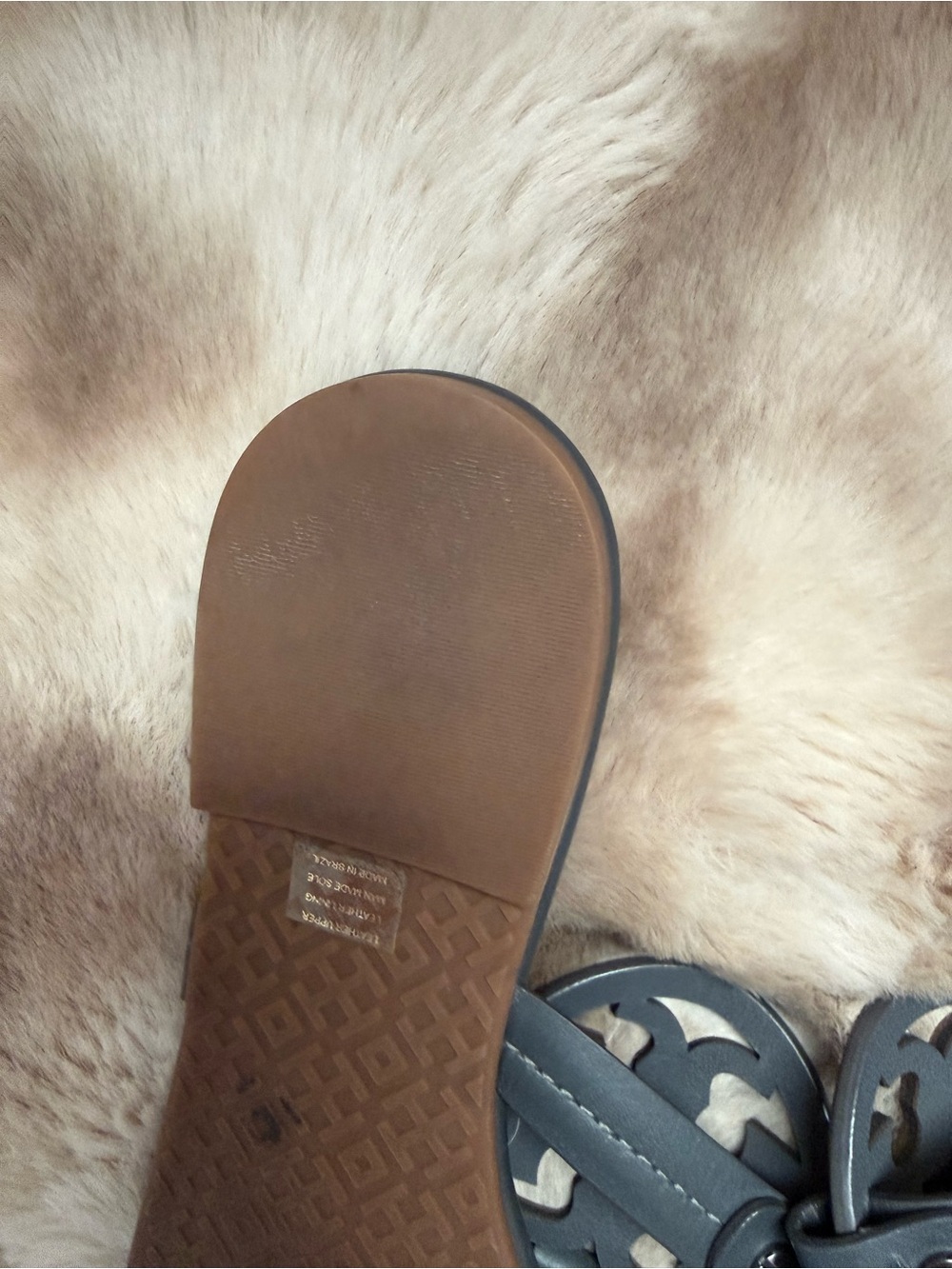 Tory Burch Miller Sandals – Size 6.5, Grey - Picture 9 of 9